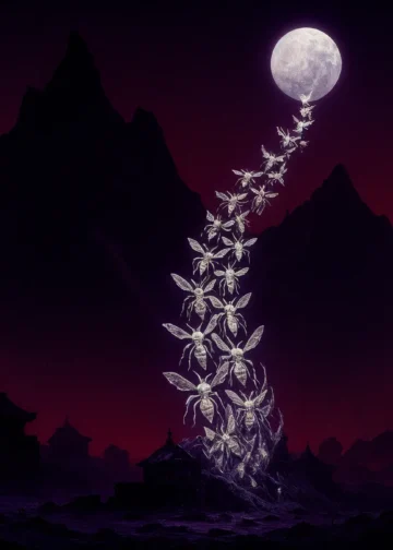 El enjambre Asrestar coloniza Ruḥā Ḥayyā y manifiesta la voluntad de Yhoundeh 