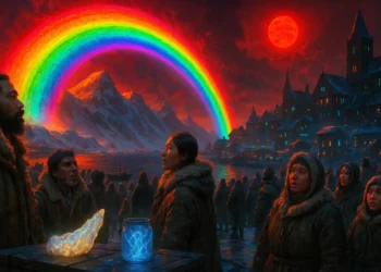 Los Arcos de Ásbrú se manifiestan en una exhibición sin precedentes y cautivan a los Territorios del Norte